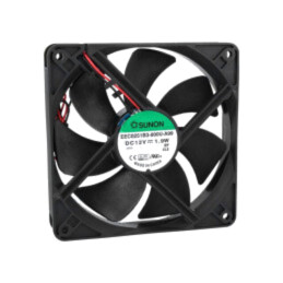 Ventilator: DC; axial; 12VDC; 120x120x25mm; 127,42m3/h; 34dBA; bilă