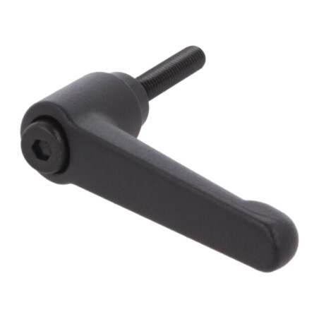 Manetă; franceză; Lung.filet: 32mm; Lung.manetă: 78mm; Corp: neagră