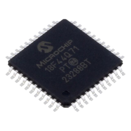 IC: microcontroler 8051; Interfaţă: SPI,USART; VQFP44; AT89; tavă