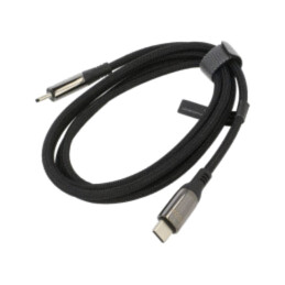 Cablu; USB 2.0; USB C mufă,din ambele părţi; nichelat; 1,2m; 100W
