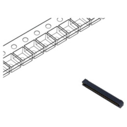 Conector: PCB-PCB; mamă; PIN: 100; 0,8mm; ERF8; aurit; SMT; soclu