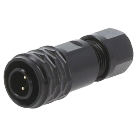 Mufă; SA8; tată; PIN: 2; IP67; 4÷5mm; 5A; lipire; pe cablu; 125V