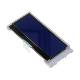 Afişaj: LCD; alfanumerice; COG,STN Negative; 20x4; albastru; LED