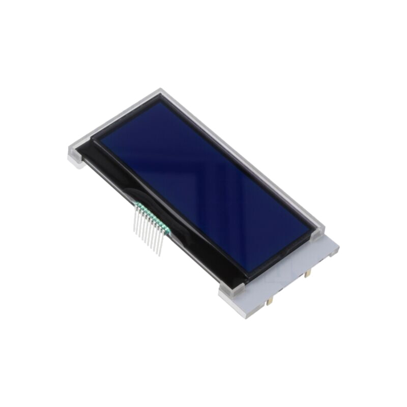Afişaj: LCD; alfanumerice; COG,STN Negative; 20x4; albastru; LED