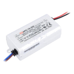 Alimentator: pulsatoriu; LED; 16,8W; 12÷48VDC; 350mA; 90÷264VAC
