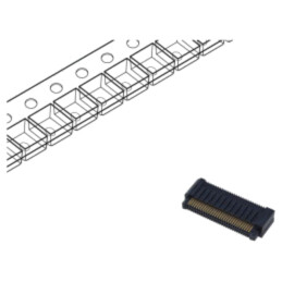 Conector: PCB-PCB; tată; PIN: 60; 0,8mm; ERM8; aurit; SMT; soclu; 1,4A