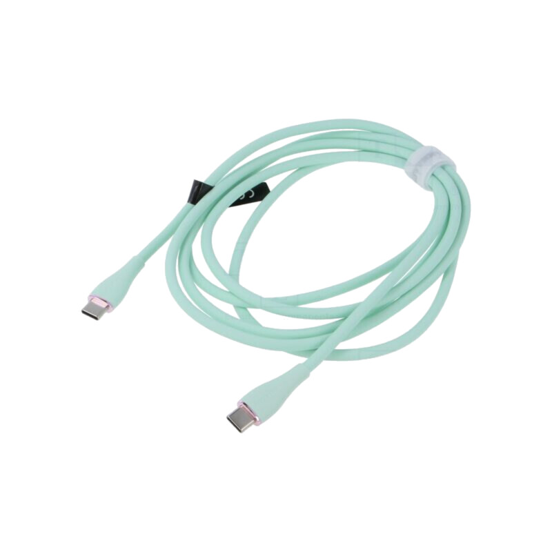 Cablu; USB 2.0; USB C mufă,din ambele părţi; nichelat; 1,5m; 100W