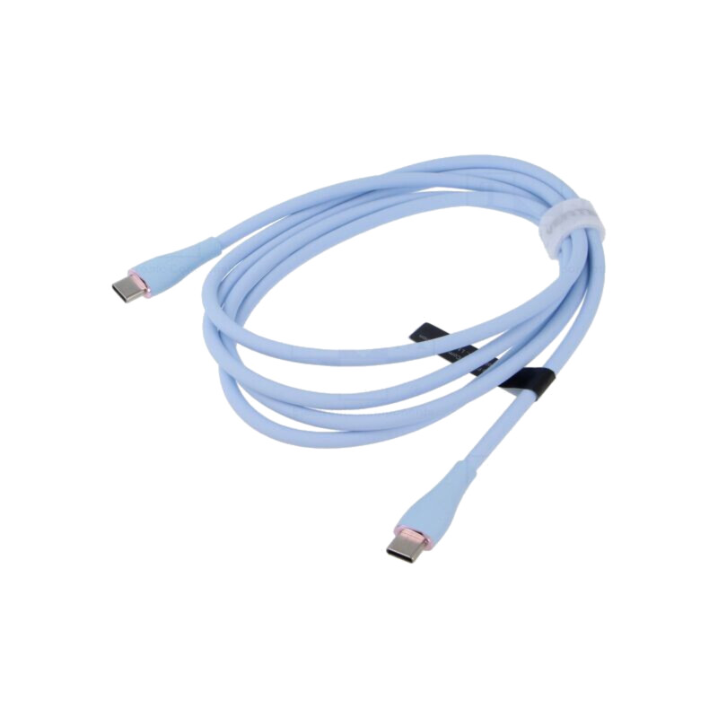 Cablu; USB 2.0; USB C mufă,din ambele părţi; nichelat; 1,5m; 100W Cablu; USB 2.0; USB C mufă,din ambele părţi; nichelat; 1,5m; 100W