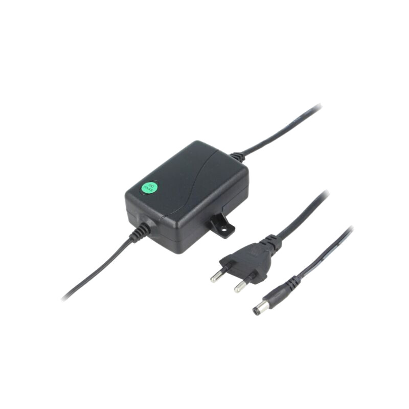 Alimentator: pulsatoriu; 12VDC; 1A; Ieşire: 5,5/2,1; 12W; 90÷264VAC Alimentator: pulsatoriu; 12VDC; 1A; Ieşire: 5,5/2,1; 12W; 90÷264VAC