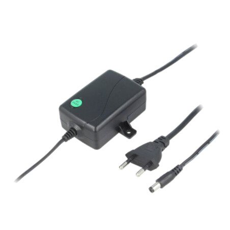 Alimentator: pulsatoriu; 12VDC; 1A; Ieşire: 5,5/2,1; 12W; 90÷264VAC