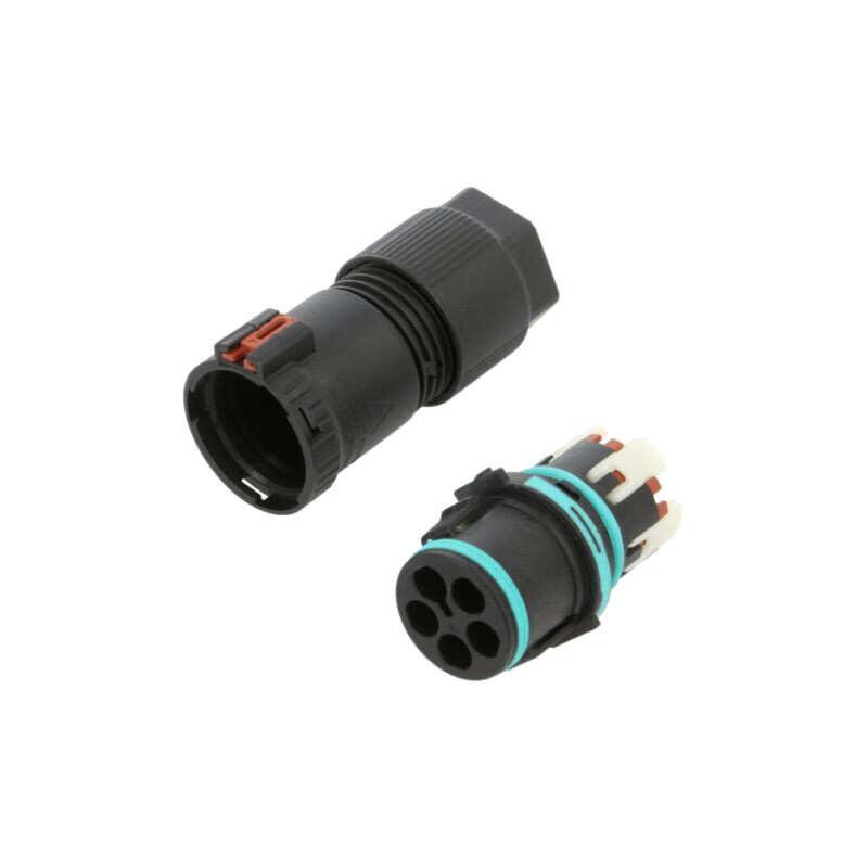 Conector: alimentare AC; clichet; tată; TH389; 23mm; 0,25÷1,5mm2