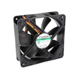 Ventilator: DC; axial; 24VDC; 120x120x38mm; 234,46m3/h; 44,5dBA