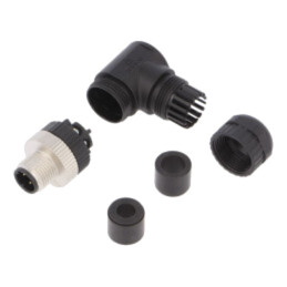 Conector: M12; mufă; PIN: 4; tată; cod D-Ethernet; pe cablu; IP67