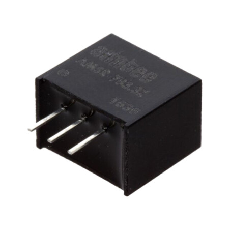 Convertor: DC/DC; 1,65W; Uintr: 4,75÷34VDC; Uieş: 3,3VDC; SIP3; THT