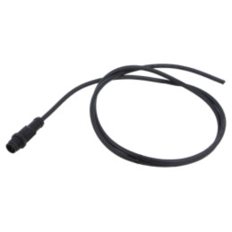 Conector: M12; mufă; tată; drept; Placare: aurit; cabluri; PIN: 5