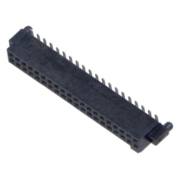 Conector: PCB-PCB; mamă; PIN: 40; 1,27mm; SFC; aurit; THT; soclu; 3,1A