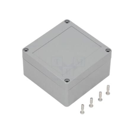 Carcasă: universală; X: 100mm; Y: 100mm; Z: 55mm; ABS; gri închis