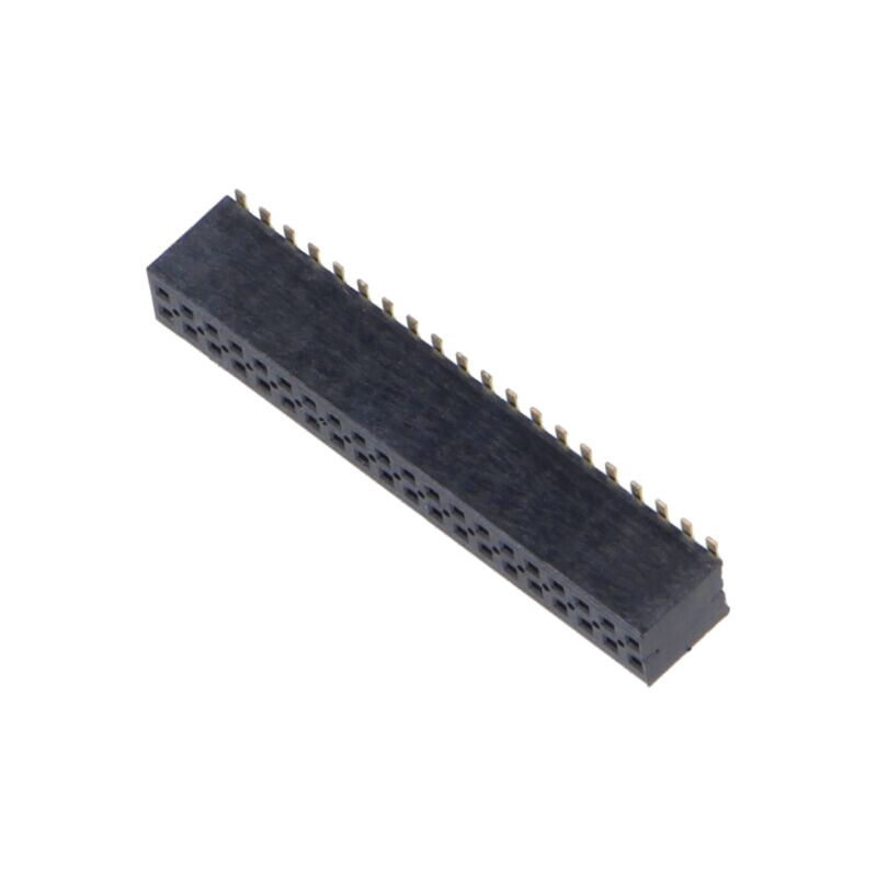 Conector: şiruri pini; tată; PIN: 40; 1,27mm; aurit; SMT; soclu; rolă