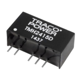Convertor: DC/DC; 2W; Uintr: 21,6÷26,4VDC; Uieş: 15VDC; Iieş: 65mA