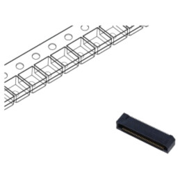 Conector: PCB-PCB; mamă; PIN: 60; 0,8mm; ERF8; aurit; SMT; soclu; 1,4A