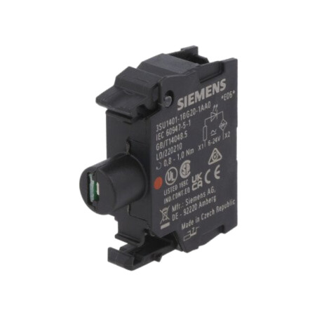 Element de iluminare; 22mm; 3SU1.5; -25÷70°C; Ilum: LED; frontală