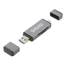 Cititor card: memorie; USB A mufă,USB B micro mufă,USB C mufă