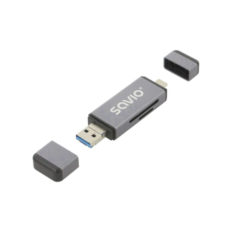 Cititor card: memorie; USB A mufă,USB B micro mufă,USB C mufă