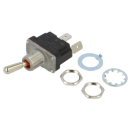Comutator: basculant; Poz: 2; SPST; OFF-ON; 16A/250VAC; 16A/30VDC