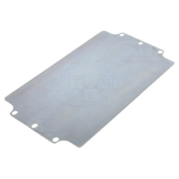 Placă de montare; oţel; Acoperire: zinc