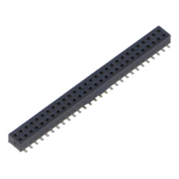 Conector: şiruri pini; mamă; PIN: 56; 1,27mm; aurit; SMT; soclu