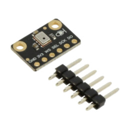 Modul: audio; microfon; I2S; 3,3VDC; şiruri pini; 11x16mm