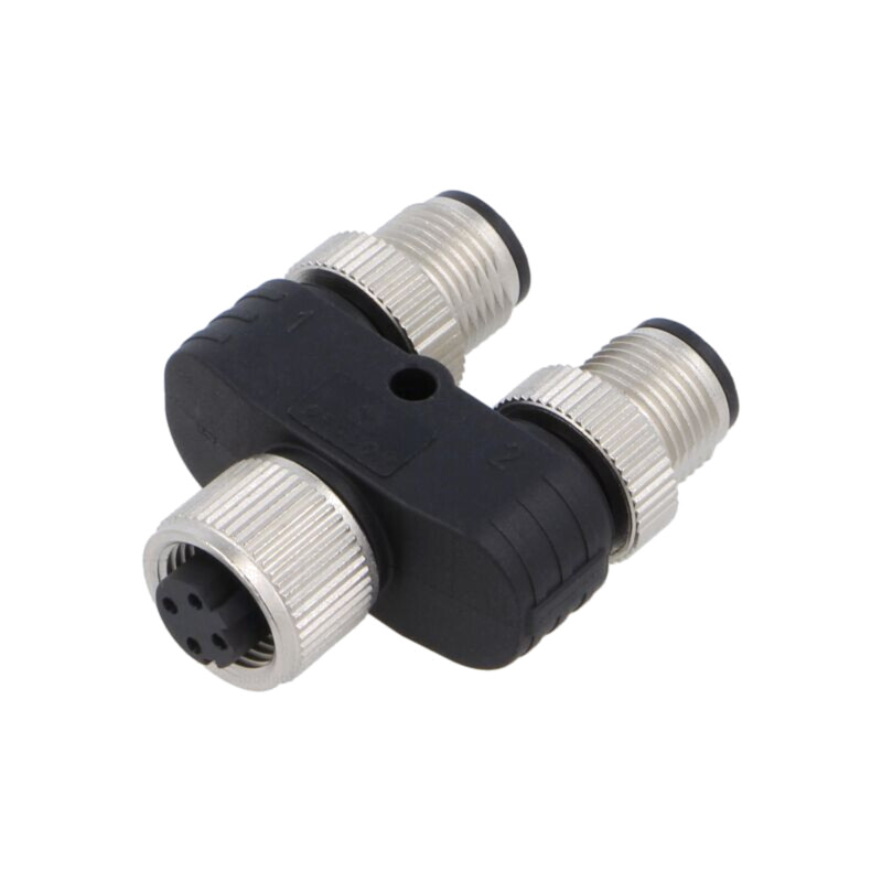 M12 adapter FY-M12D-04F-M12D-04M-T-0100