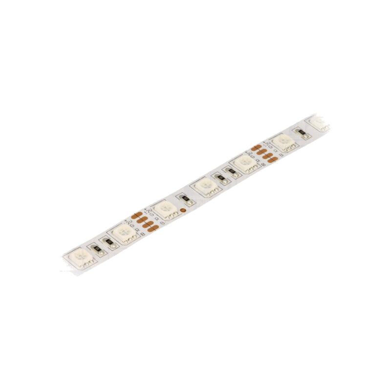 Bandă LED; RGB; 5050; LED/m: 60; IP20; 120°; 14,4W/m; 300lm; 12VDC
