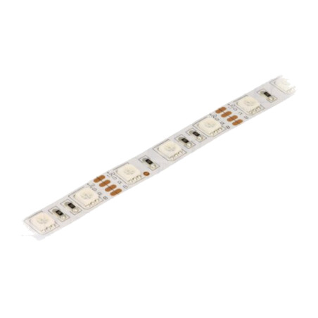 Bandă LED; RGB; 5050; LED/m: 60; IP20; 120°; 14,4W/m; 300lm; 12VDC