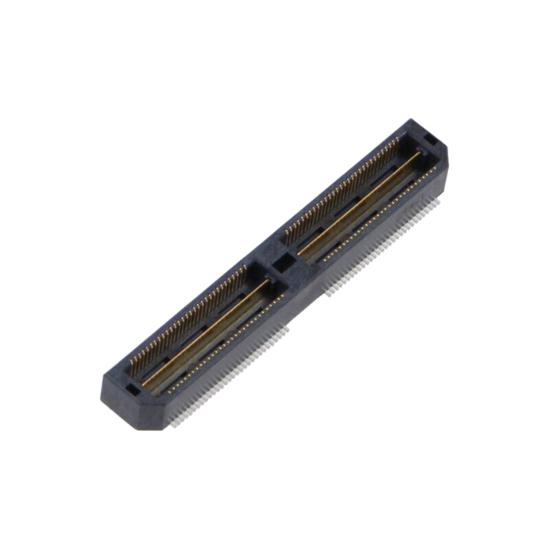 Conector: PCB-PCB; tată; PIN: 120; 0,5mm; QTH; aurit; SMT; soclu; 2A Conector: PCB-PCB; tată; PIN: 120; 0,5mm; QTH; aurit; SMT; soclu; 2A