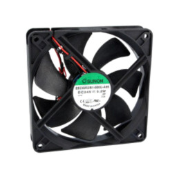 Ventilator: DC; axial; 24VDC; 120x120x25mm; 183,8m3/h; 44,5dBA
