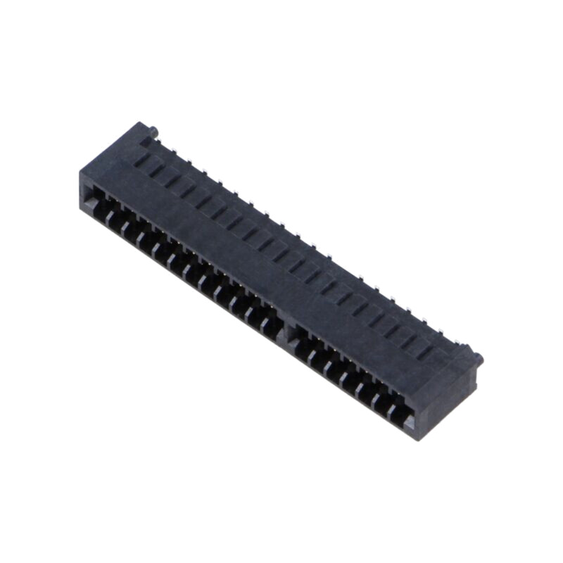 Conector: de margine; PIN: 40; 1mm; aurit; SMT; pentru PCB