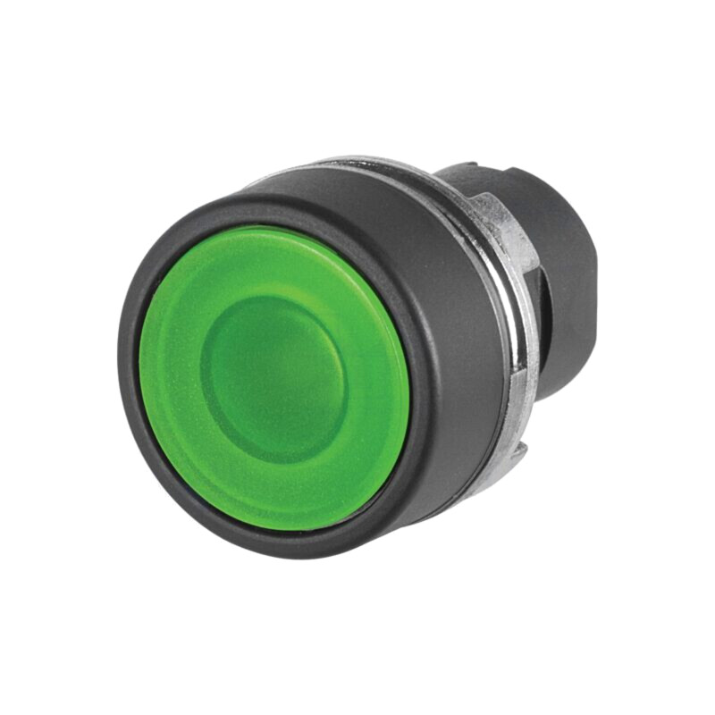 Comutator: acţionat prin apăsare; 22mm; Poz.i stab: 2; verde; IP65 Comutator: acţionat prin apăsare; 22mm; Poz.i stab: 2; verde; IP65