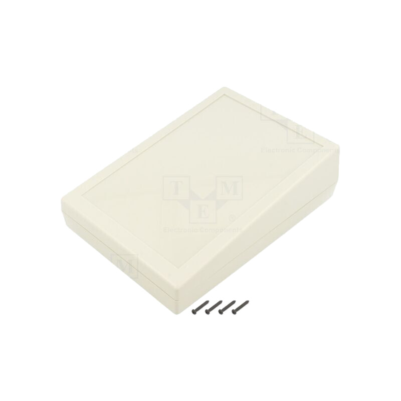 Carcasă: desktop; X: 134mm; Y: 189mm; Z: 54,6mm; ABS; gri deschis