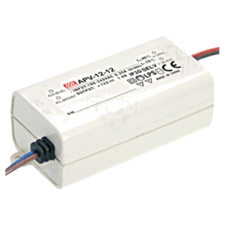 Alimentator: pulsatoriu; LED; 10W; 5VDC; 2A; 90÷264VAC; 127÷370VDC