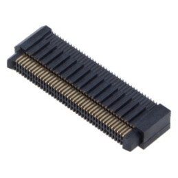Conector: PCB-PCB; tată; PIN: 80; 0,8mm; ERM8; aurit; SMT; soclu; 1,4A