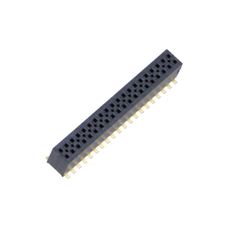 Conector: şiruri pini; tată; PIN: 40; 1,27mm; aurit; SMT; soclu