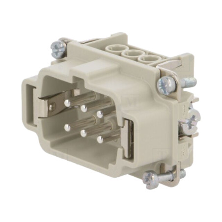 Conector: HDC; inserturi de contact; tată; EPIC H-BE; PIN: 6; 6+PE