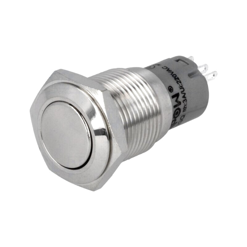 Comutator: anti-vandalism; Poz: 2; SPDT; 0,5A/220VAC; 1A/24VDC
