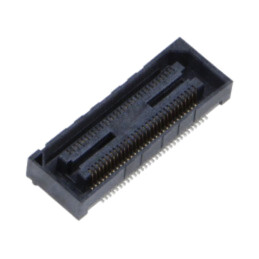 Conector: PCB-PCB; tată; PIN: 60; 0,5mm; BSH; gold flash; SMT; soclu