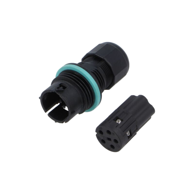 Conector: alimentare AC; terminal cu şurub; tată; TH384; 26,5mm