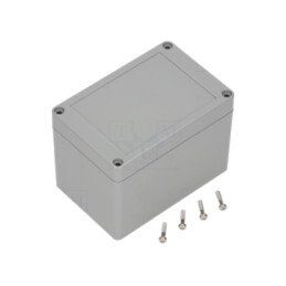 Carcasă: universală; X: 80mm; Y: 120mm; Z: 85mm; ABS; gri închis; IP65