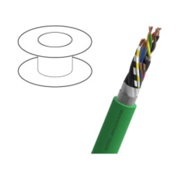 Cablu: cablu de testare; hibrid,MOTIONLINE® STANDARD; verde