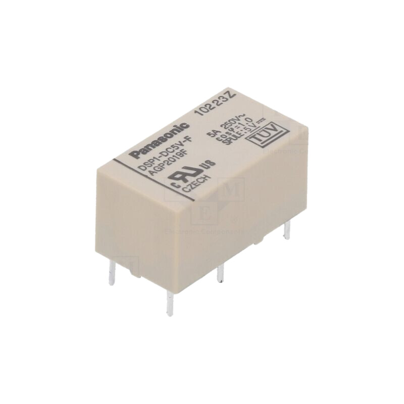 Releu: electromagnetic; NC + NO; Ubobină: 5VDC; Icontacte max: 5A