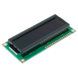 Afişaj: LCD; alfanumerice; FSTN Negative; 16x2; albastru închis
